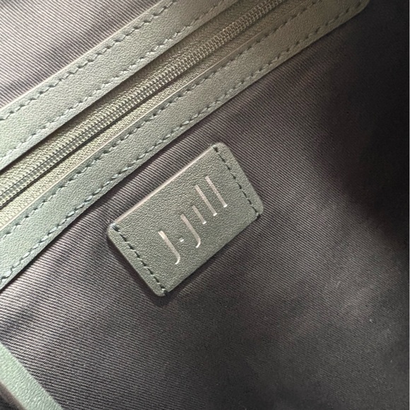 J. Jill Soft Leather Handbag - Spruce - Picture 10 of 11